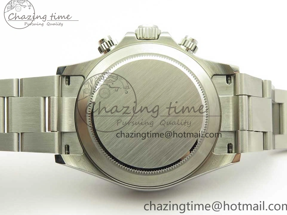 0107 Daytona 116500 JHF Best Edition Ceramic Bezel White Dial Black Red on SS Bracelet A Elegant 3266